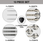 TARGET - EXO 01 90% Tungsten SP Steel Tip Darts